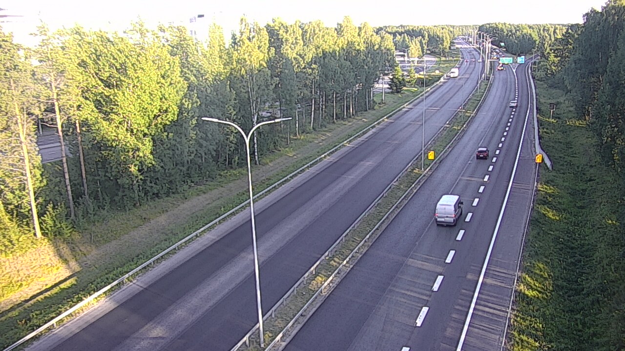 Kelikamerat Kuva Tie 4 Oulu, Kontinkangas, Oulu, Pohjois-Pohjanmaa