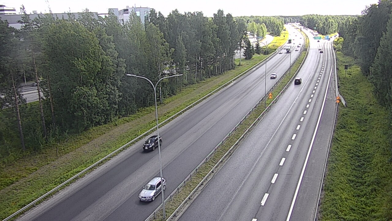 Kelikamerat Kuva Tie 4 Oulu, Kontinkangas, Oulu, Pohjois-Pohjanmaa