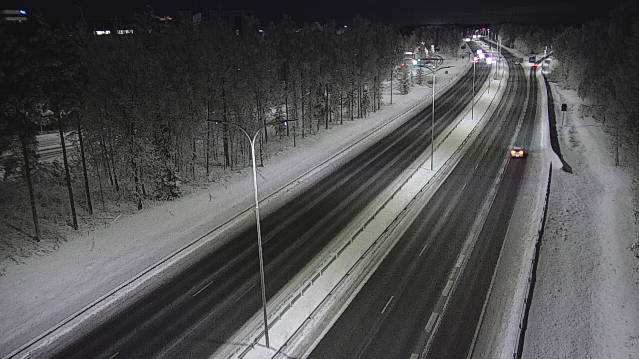 Kelikamerat Kuva Tie 4 Oulu, Kontinkangas, Oulu, Pohjois-Pohjanmaa