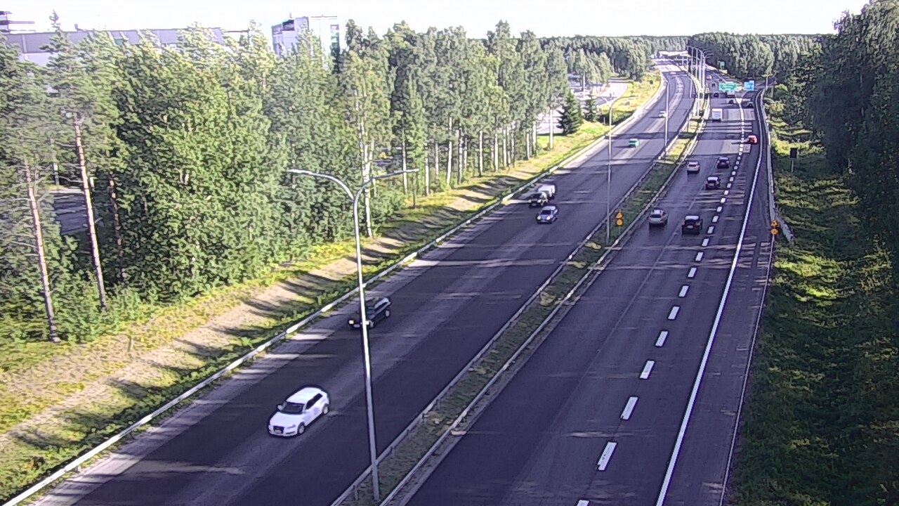 Kelikamerat Kuva Tie 4 Oulu, Kontinkangas, Oulu, Pohjois-Pohjanmaa