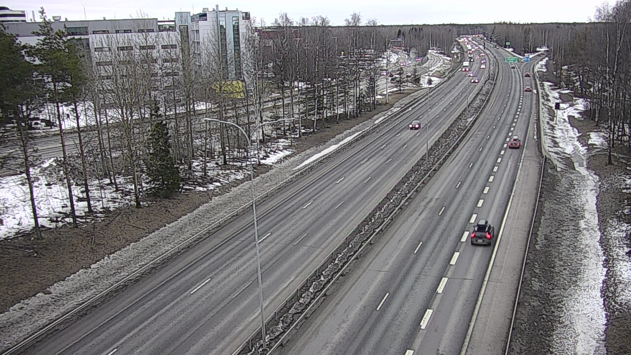 Kelikamerat Kuva Tie 4 Oulu, Kontinkangas, Oulu, Pohjois-Pohjanmaa