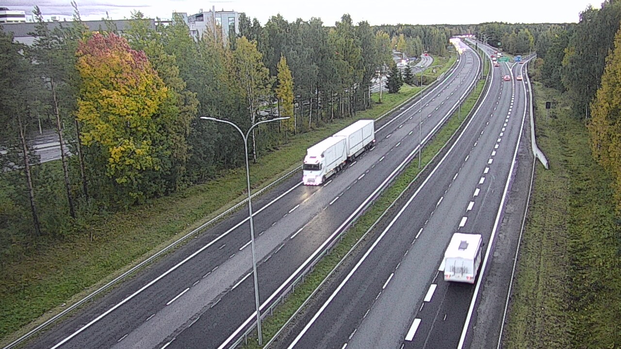 Kelikamerat Kuva Tie 4 Oulu, Kontinkangas, Oulu, Pohjois-Pohjanmaa