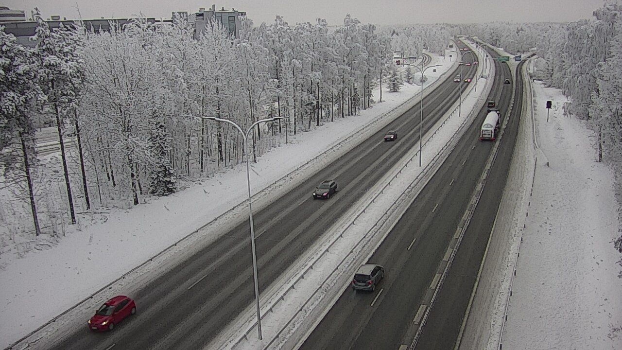 Kelikamerat Kuva Tie 4 Oulu, Kontinkangas, Oulu, Pohjois-Pohjanmaa