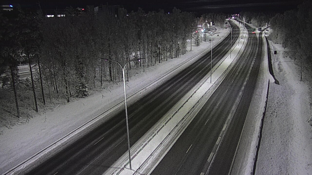 Kelikamerat Kuva Tie 4 Oulu, Kontinkangas, Oulu, Pohjois-Pohjanmaa