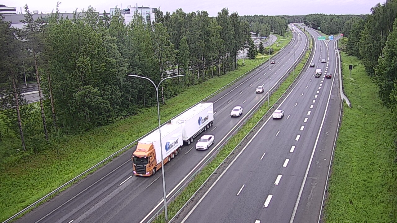 Kelikamerat Kuva Tie 4 Oulu, Kontinkangas, Oulu, Pohjois-Pohjanmaa