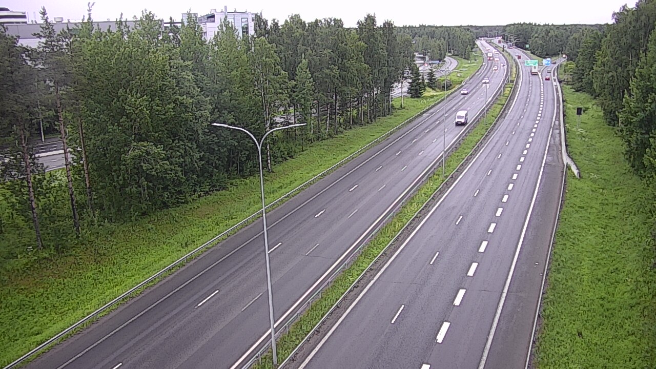 Kelikamerat Kuva Tie 4 Oulu, Kontinkangas, Oulu, Pohjois-Pohjanmaa