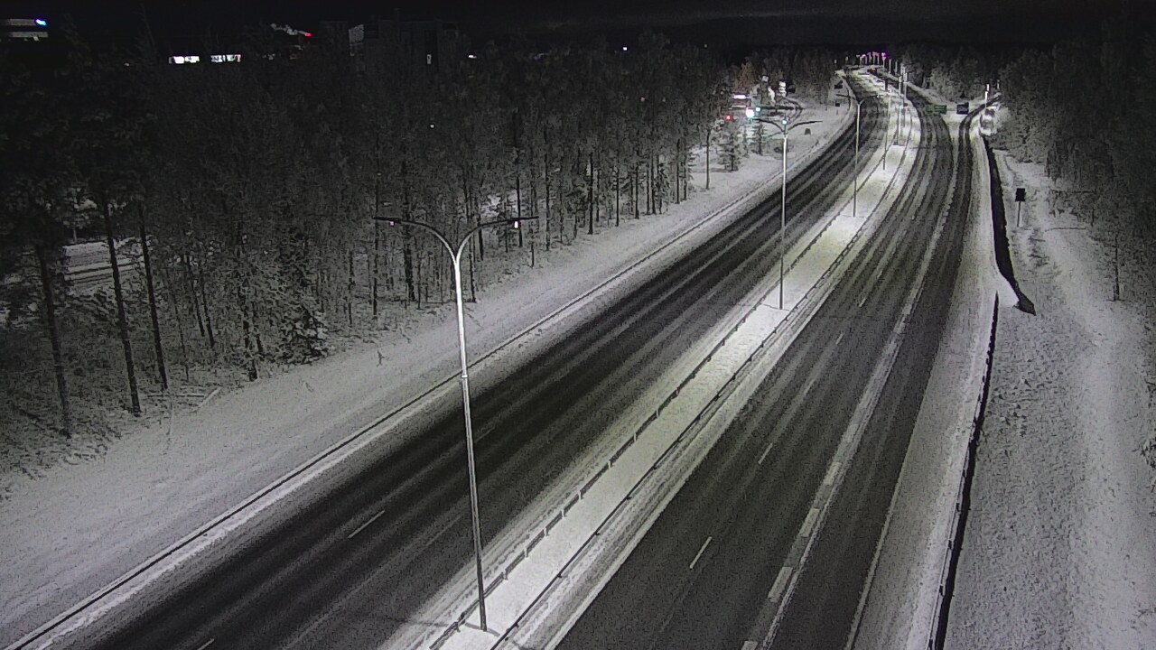 Kelikamerat Kuva Tie 4 Oulu, Kontinkangas, Oulu, Pohjois-Pohjanmaa