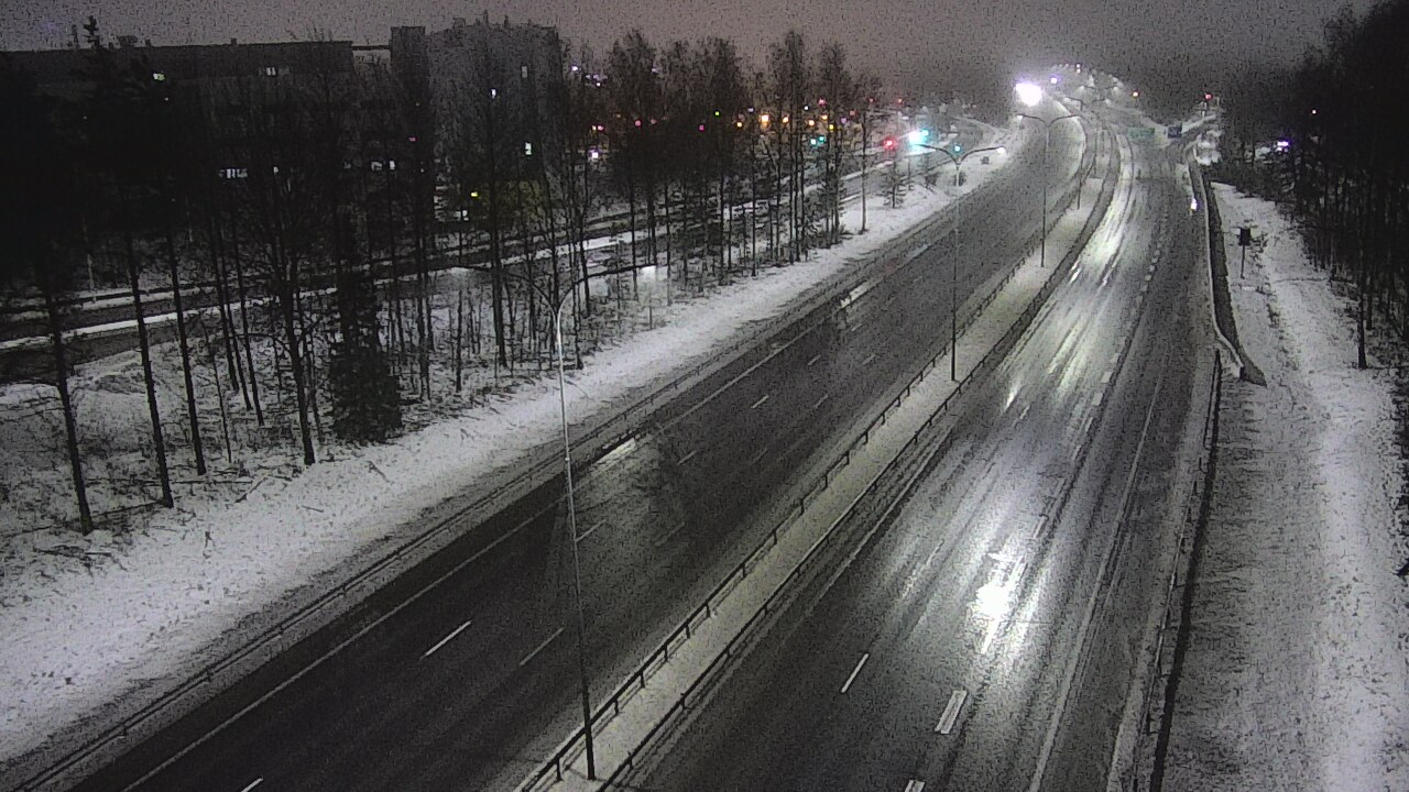 Weather Camera Image Road 4 Oulu, Kontinkangas, Oulu, Pohjois-Pohjanmaa