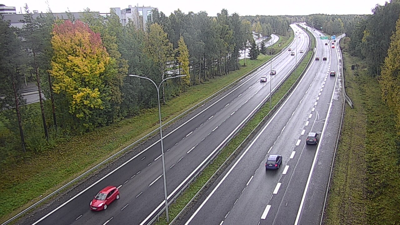 Weather Camera Image Road 4 Oulu, Kontinkangas, Oulu, Pohjois-Pohjanmaa