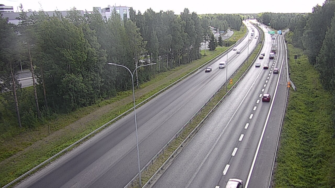 Kelikamerat Kuva Tie 4 Oulu, Kontinkangas, Oulu, Pohjois-Pohjanmaa