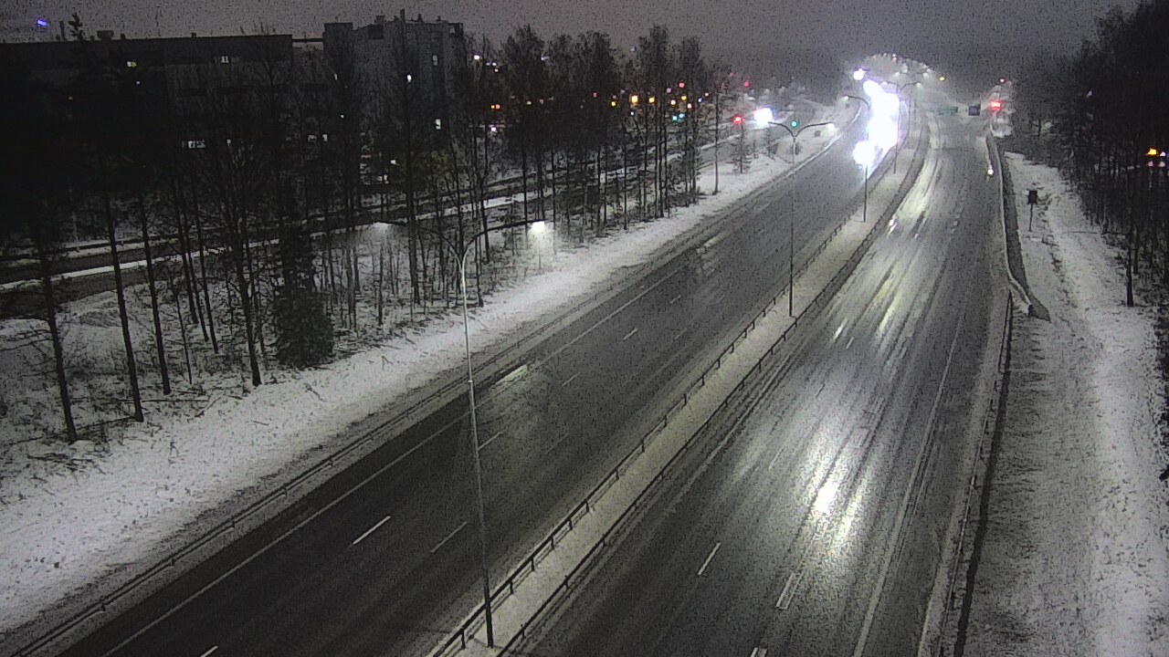 Weather Camera Image Road 4 Oulu, Kontinkangas, Oulu, Pohjois-Pohjanmaa