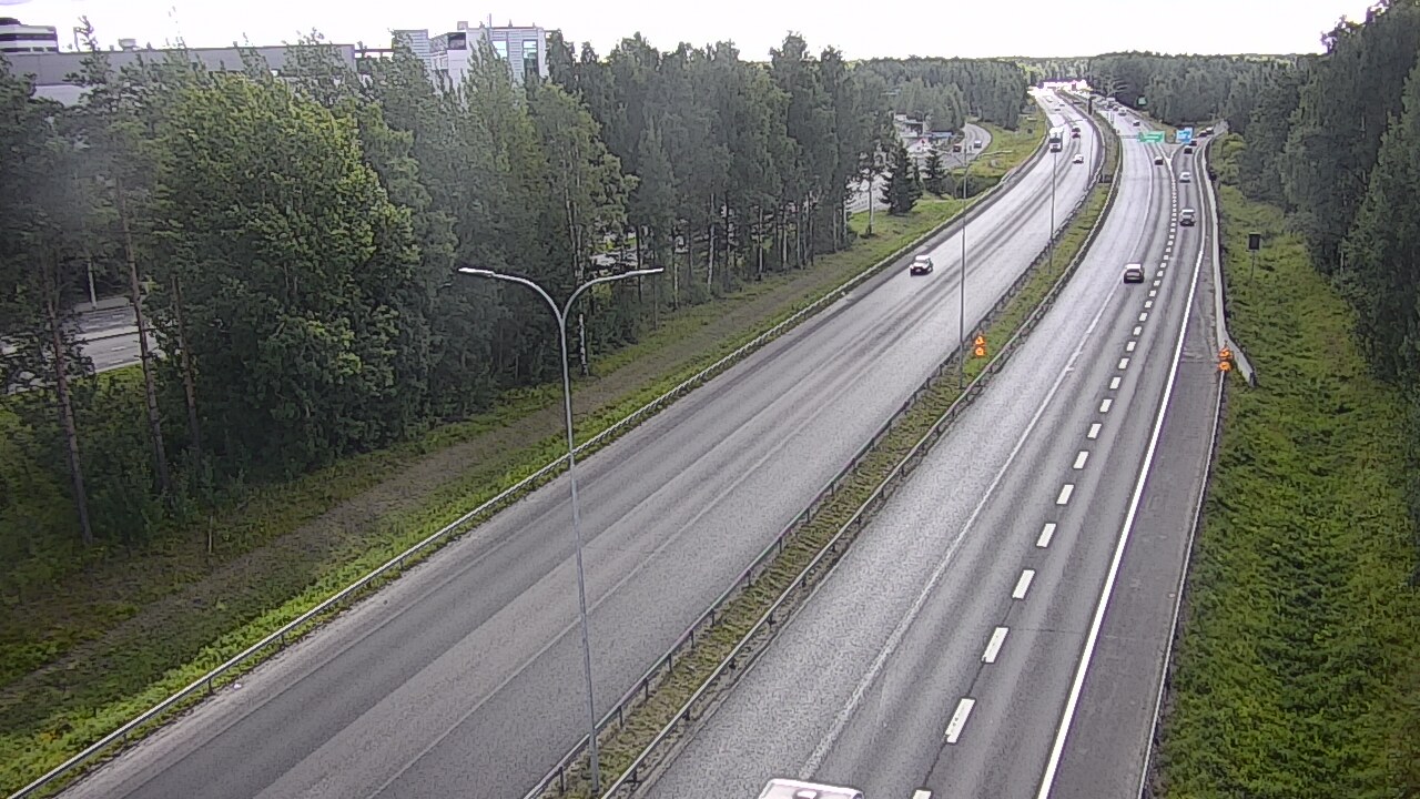 Kelikamerat Kuva Tie 4 Oulu, Kontinkangas, Oulu, Pohjois-Pohjanmaa