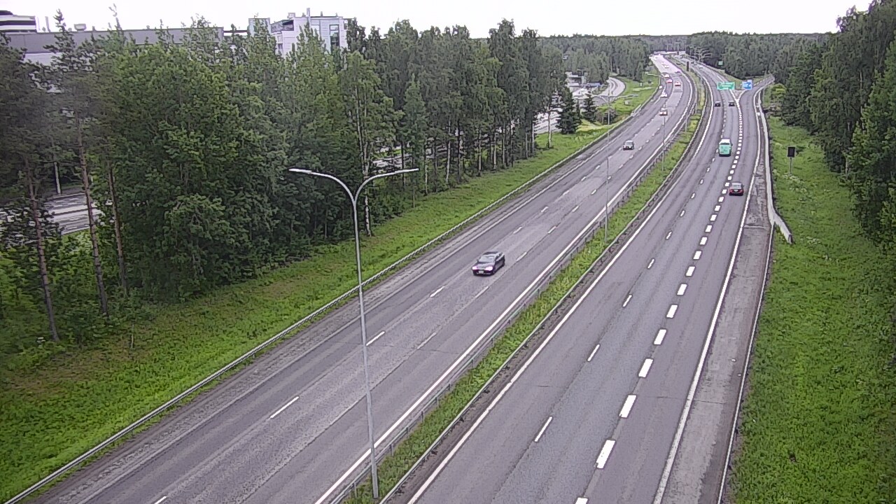 Kelikamerat Kuva Tie 4 Oulu, Kontinkangas, Oulu, Pohjois-Pohjanmaa