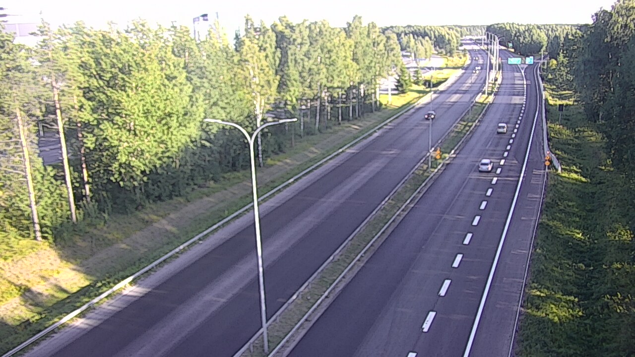 Kelikamerat Kuva Tie 4 Oulu, Kontinkangas, Oulu, Pohjois-Pohjanmaa