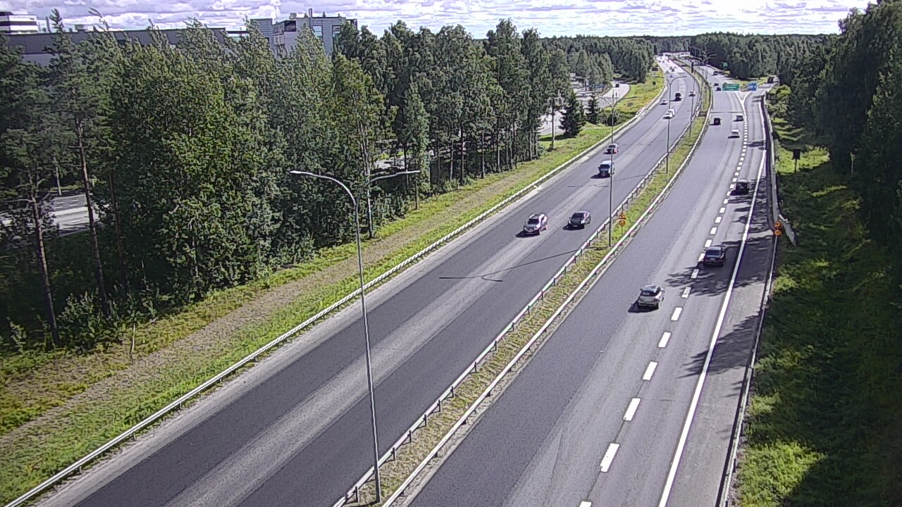 Kelikamerat Kuva Tie 4 Oulu, Kontinkangas, Oulu, Pohjois-Pohjanmaa