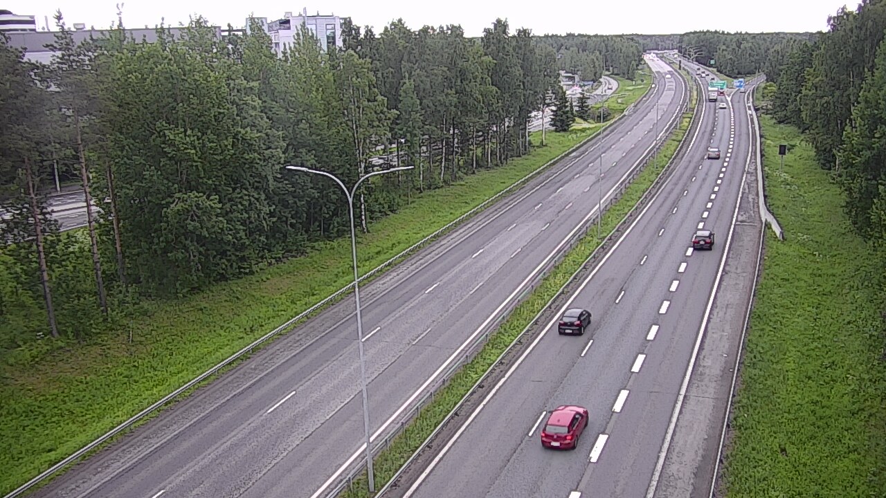 Kelikamerat Kuva Tie 4 Oulu, Kontinkangas, Oulu, Pohjois-Pohjanmaa