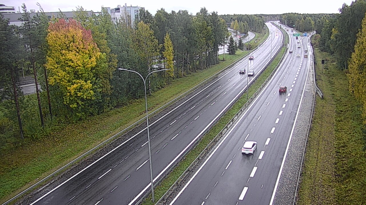 Weather Camera Image Road 4 Oulu, Kontinkangas, Oulu, Pohjois-Pohjanmaa