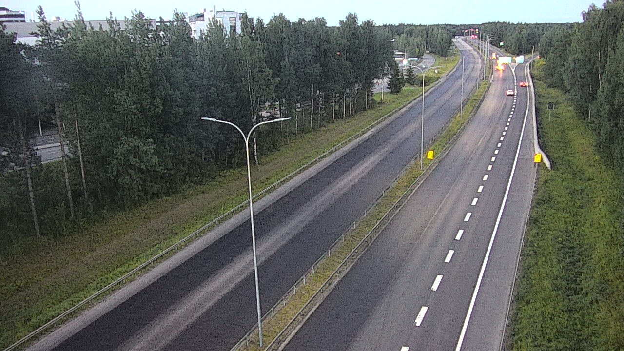 Kelikamerat Kuva Tie 4 Oulu, Kontinkangas, Oulu, Pohjois-Pohjanmaa