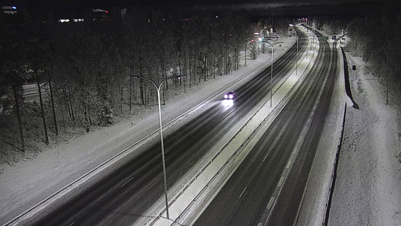 Kelikamerat Kuva Tie 4 Oulu, Kontinkangas, Oulu, Pohjois-Pohjanmaa