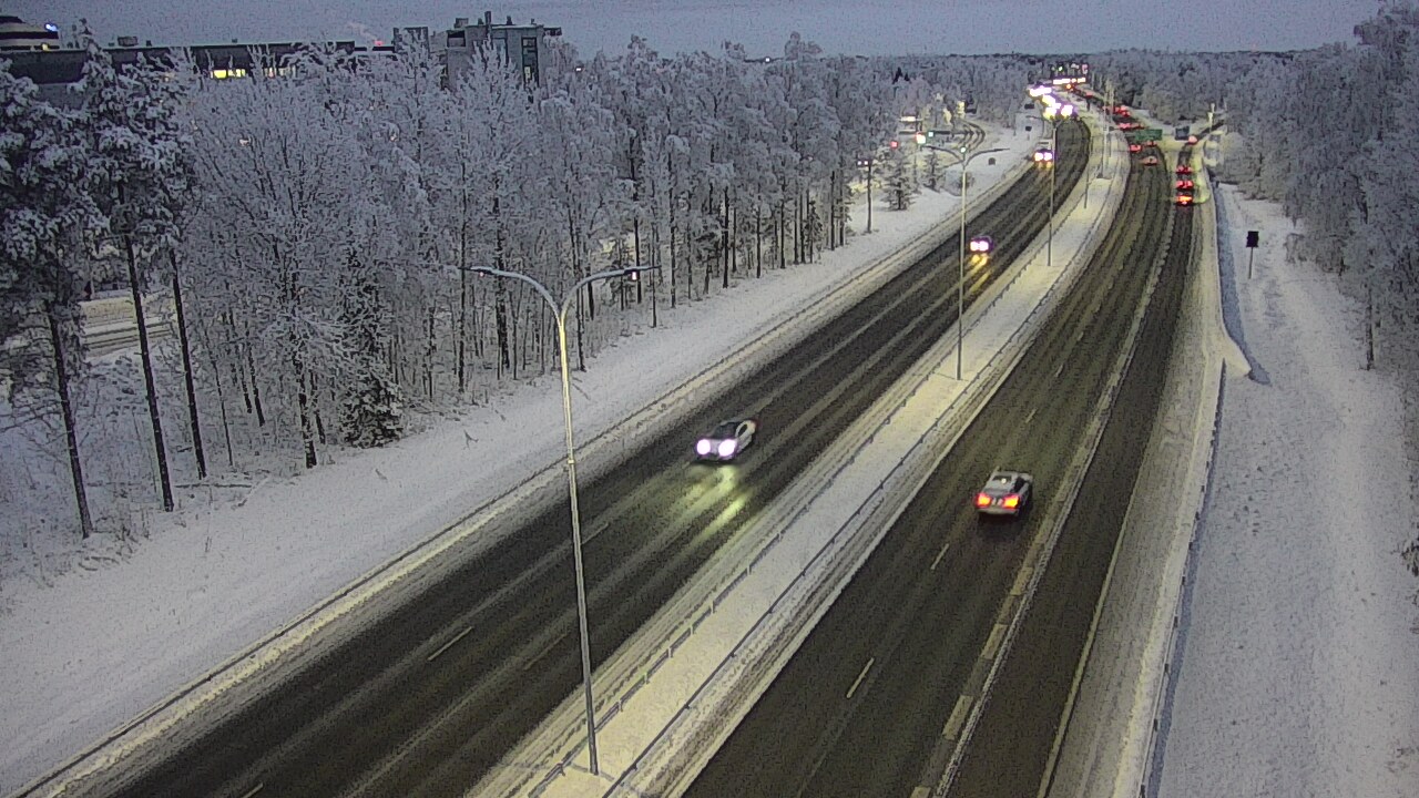 Kelikamerat Kuva Tie 4 Oulu, Kontinkangas, Oulu, Pohjois-Pohjanmaa