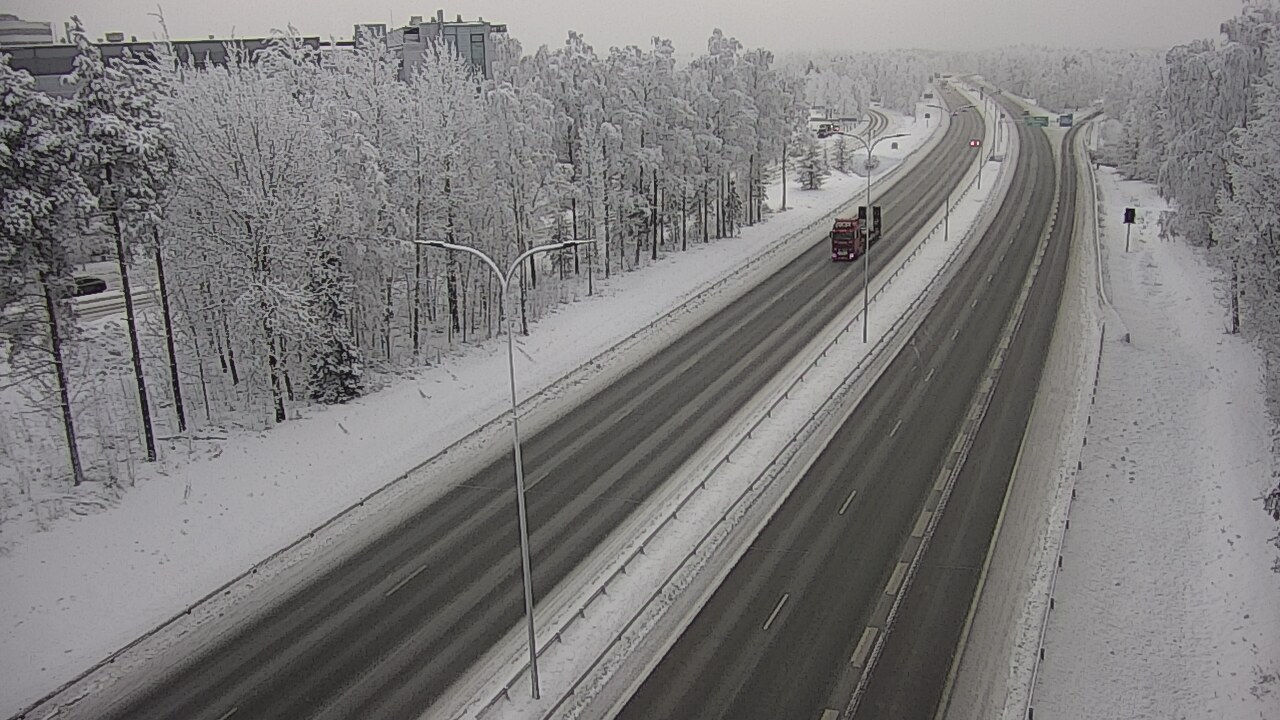 Kelikamerat Kuva Tie 4 Oulu, Kontinkangas, Oulu, Pohjois-Pohjanmaa