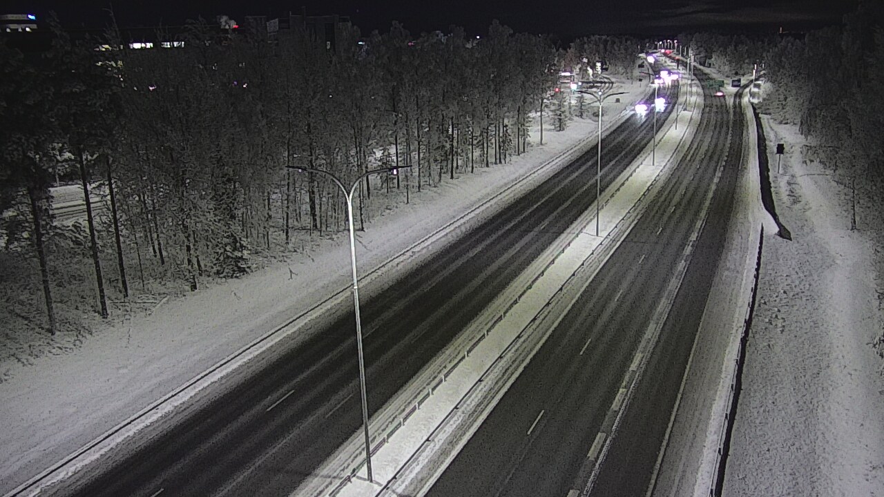 Kelikamerat Kuva Tie 4 Oulu, Kontinkangas, Oulu, Pohjois-Pohjanmaa