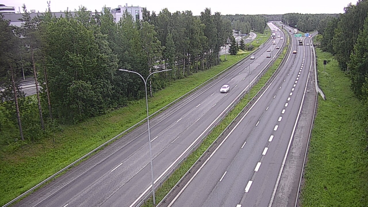 Kelikamerat Kuva Tie 4 Oulu, Kontinkangas, Oulu, Pohjois-Pohjanmaa