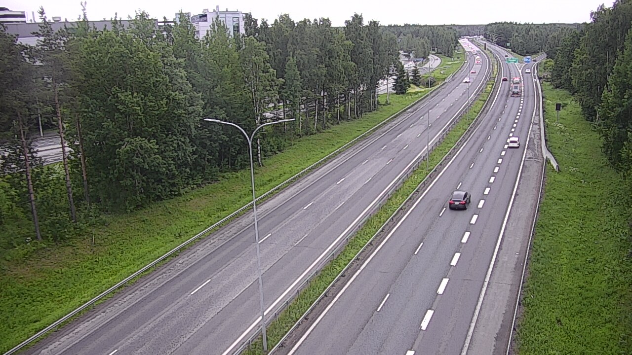 Kelikamerat Kuva Tie 4 Oulu, Kontinkangas, Oulu, Pohjois-Pohjanmaa