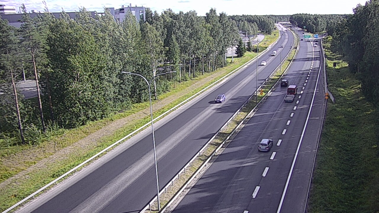 Kelikamerat Kuva Tie 4 Oulu, Kontinkangas, Oulu, Pohjois-Pohjanmaa