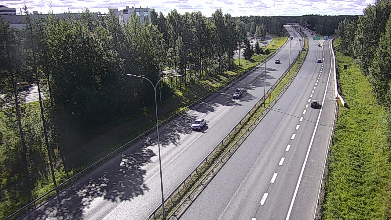 Kelikamerat Kuva Tie 4 Oulu, Kontinkangas, Oulu, Pohjois-Pohjanmaa