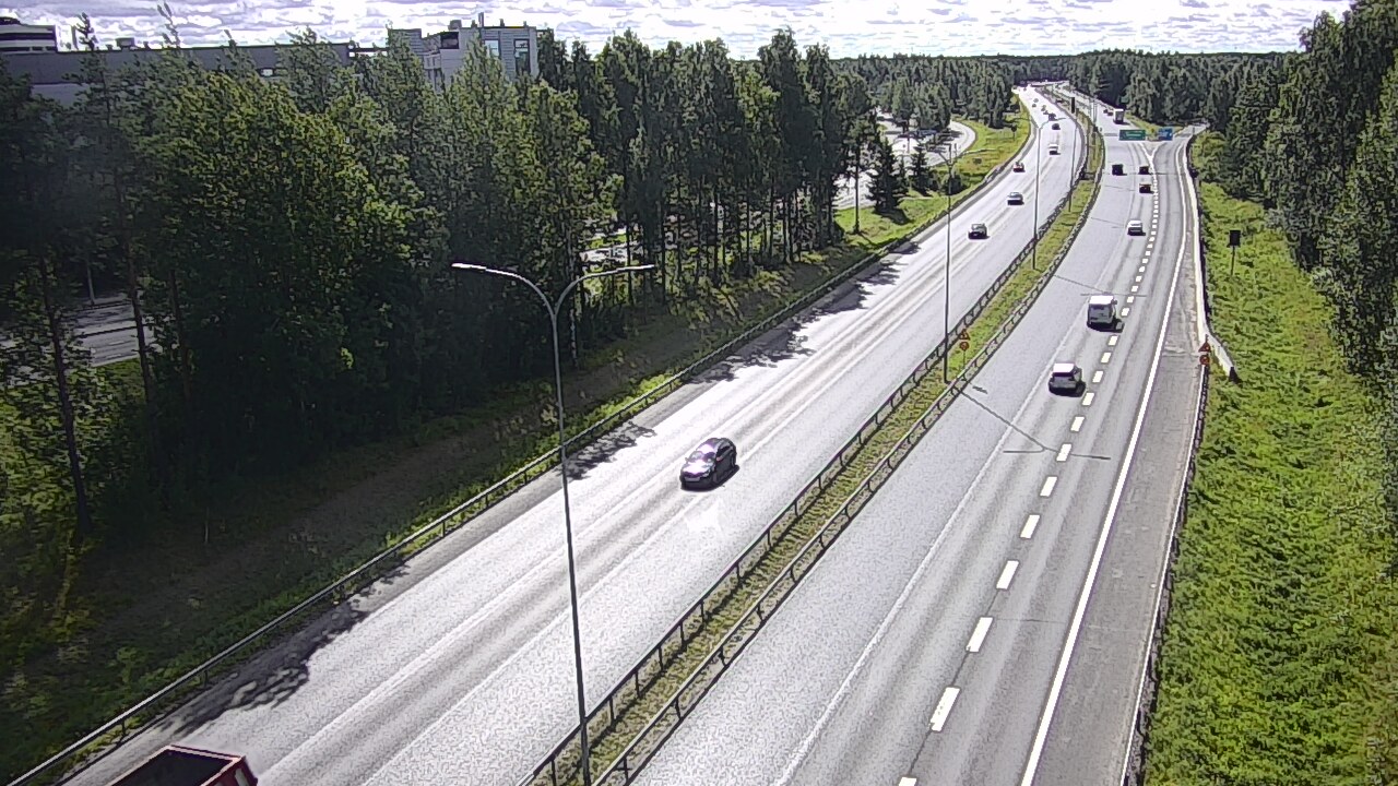 Kelikamerat Kuva Tie 4 Oulu, Kontinkangas, Oulu, Pohjois-Pohjanmaa