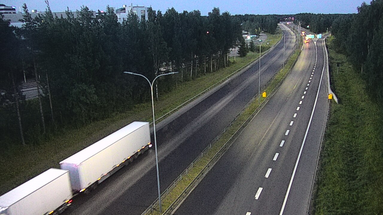 Kelikamerat Kuva Tie 4 Oulu, Kontinkangas, Oulu, Pohjois-Pohjanmaa