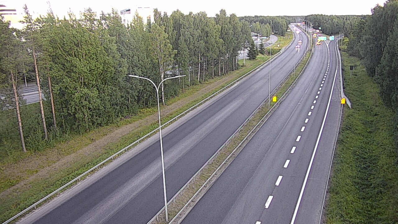 Kelikamerat Kuva Tie 4 Oulu, Kontinkangas, Oulu, Pohjois-Pohjanmaa