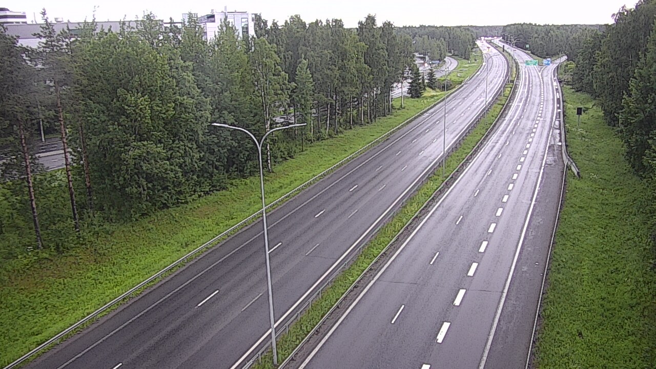 Kelikamerat Kuva Tie 4 Oulu, Kontinkangas, Oulu, Pohjois-Pohjanmaa