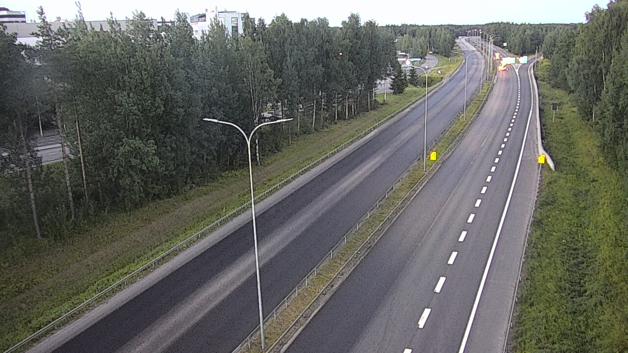 Kelikamerat Kuva Tie 4 Oulu, Kontinkangas, Oulu, Pohjois-Pohjanmaa
