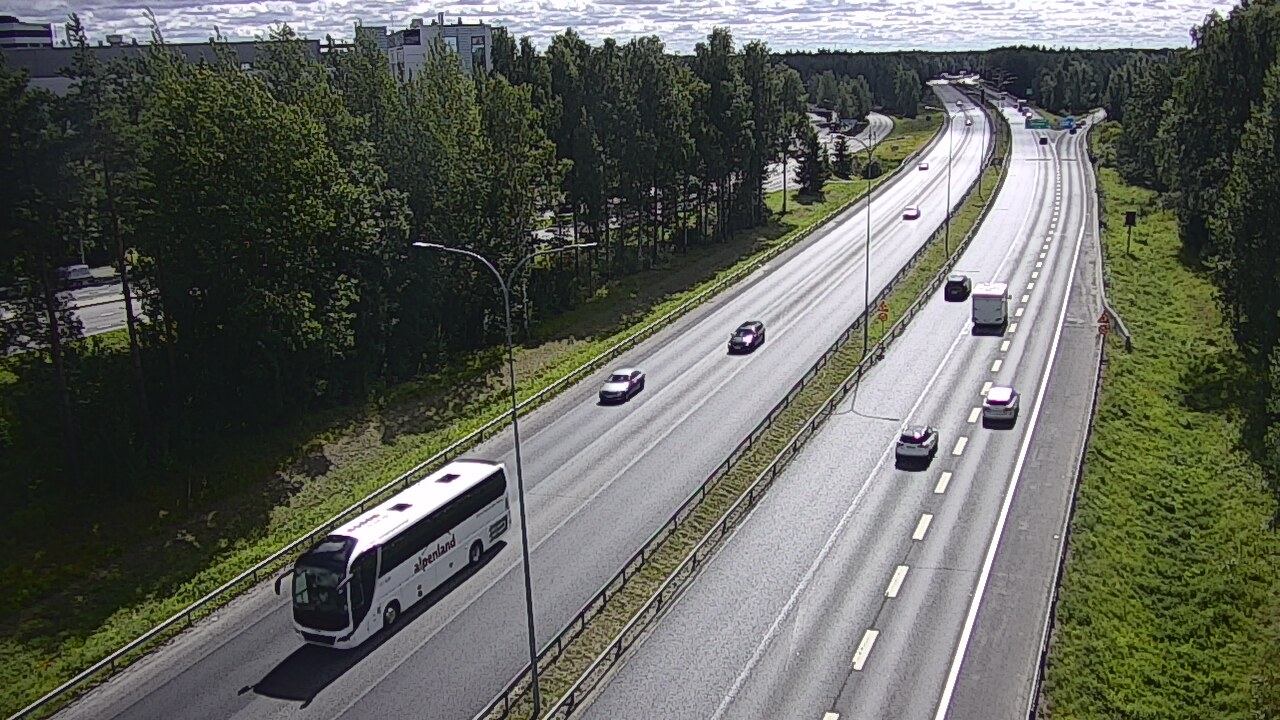 Kelikamerat Kuva Tie 4 Oulu, Kontinkangas, Oulu, Pohjois-Pohjanmaa