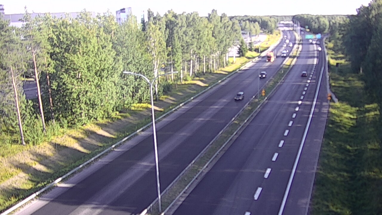 Kelikamerat Kuva Tie 4 Oulu, Kontinkangas, Oulu, Pohjois-Pohjanmaa