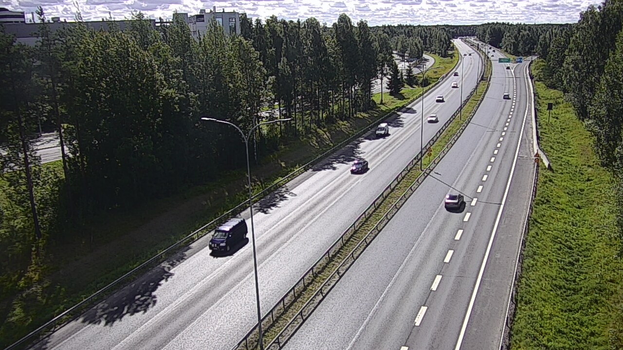 Kelikamerat Kuva Tie 4 Oulu, Kontinkangas, Oulu, Pohjois-Pohjanmaa