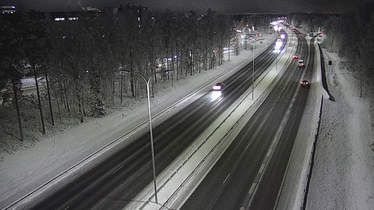 Kelikamerat Kuva Tie 4 Oulu, Kontinkangas, Oulu, Pohjois-Pohjanmaa