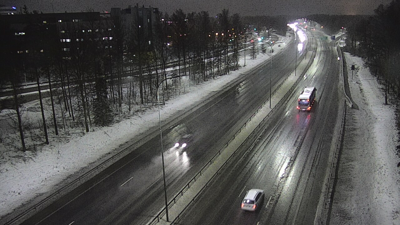 Weather Camera Image Road 4 Oulu, Kontinkangas, Oulu, Pohjois-Pohjanmaa