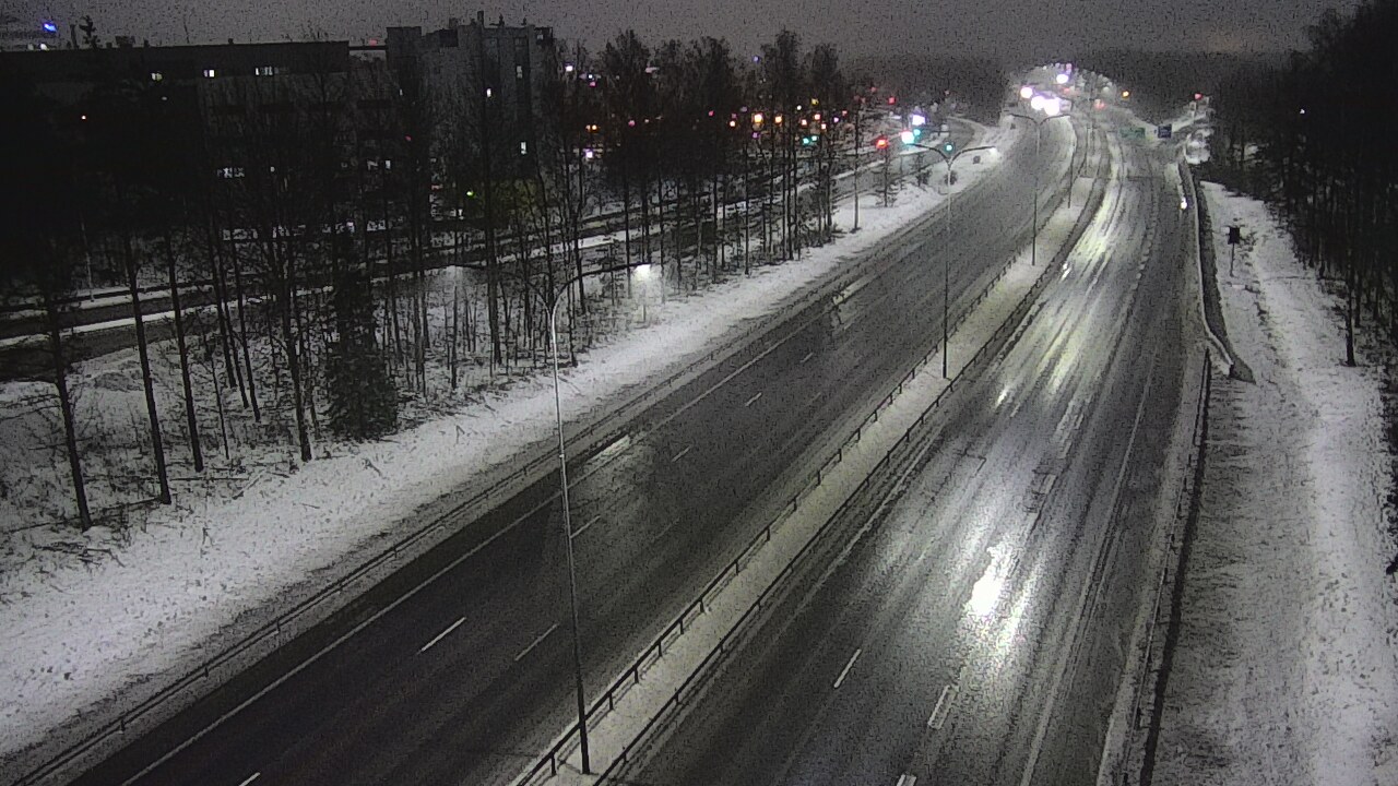 Weather Camera Image Road 4 Oulu, Kontinkangas, Oulu, Pohjois-Pohjanmaa