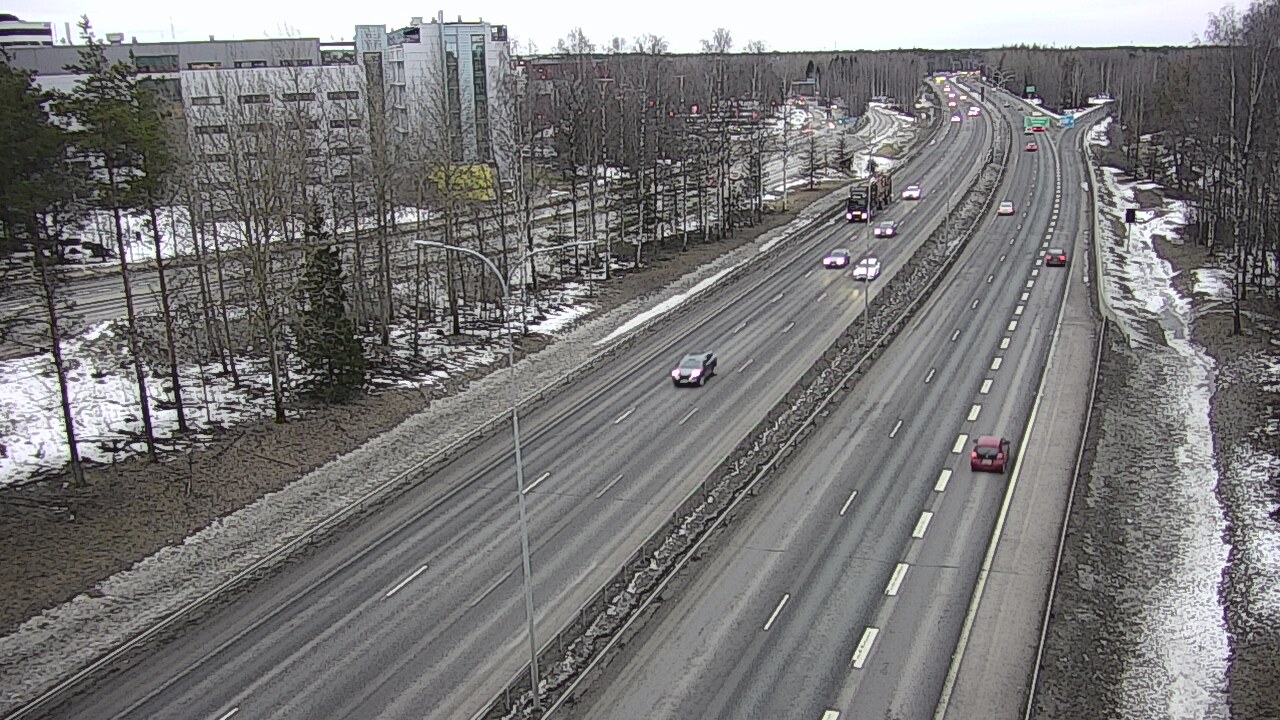 Kelikamerat Kuva Tie 4 Oulu, Kontinkangas, Oulu, Pohjois-Pohjanmaa