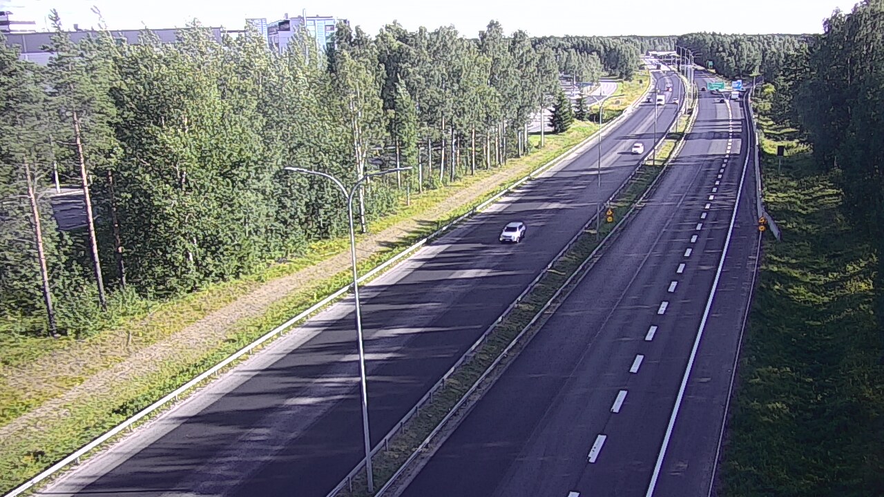 Kelikamerat Kuva Tie 4 Oulu, Kontinkangas, Oulu, Pohjois-Pohjanmaa