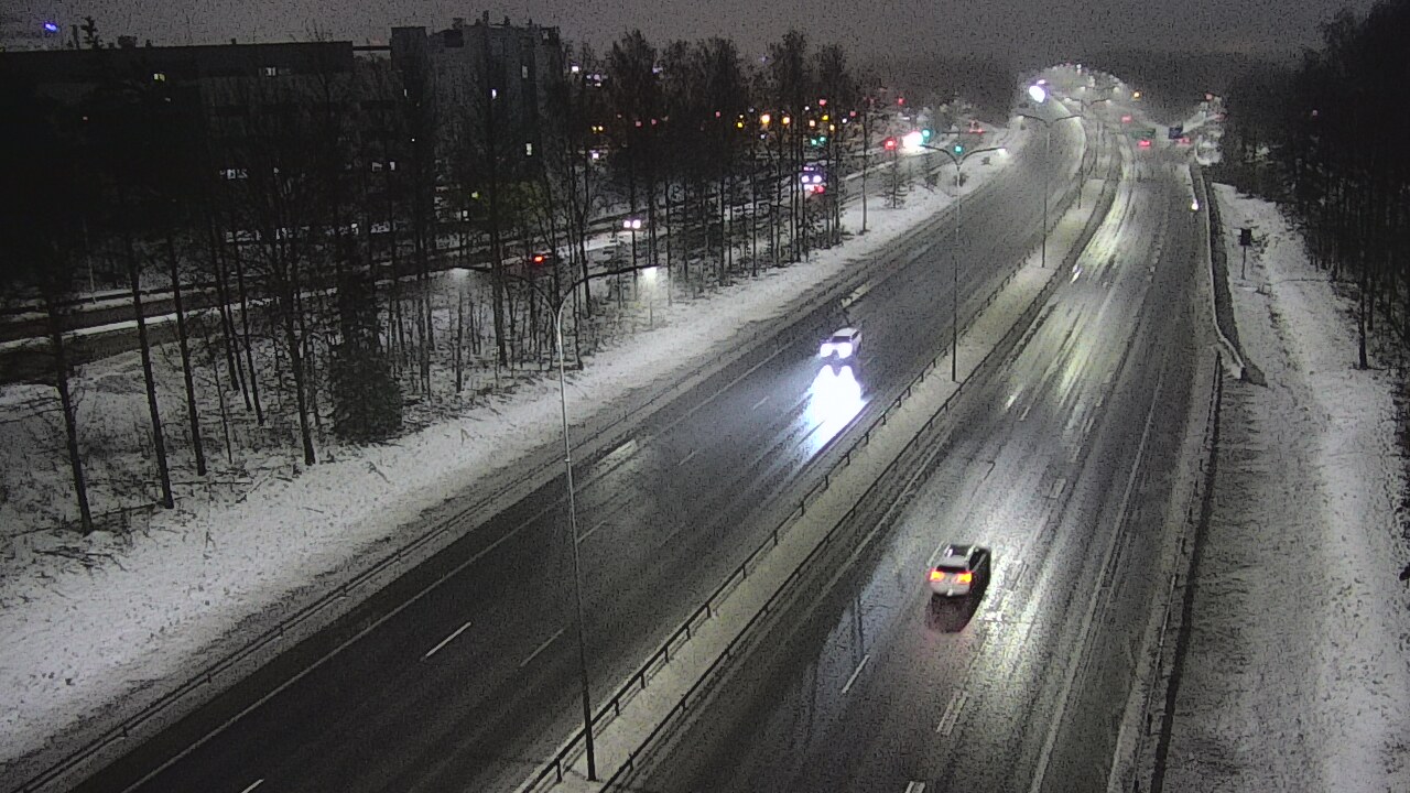 Weather Camera Image Road 4 Oulu, Kontinkangas, Oulu, Pohjois-Pohjanmaa