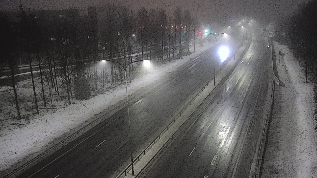 Weather Camera Image Road 4 Oulu, Kontinkangas, Oulu, Pohjois-Pohjanmaa