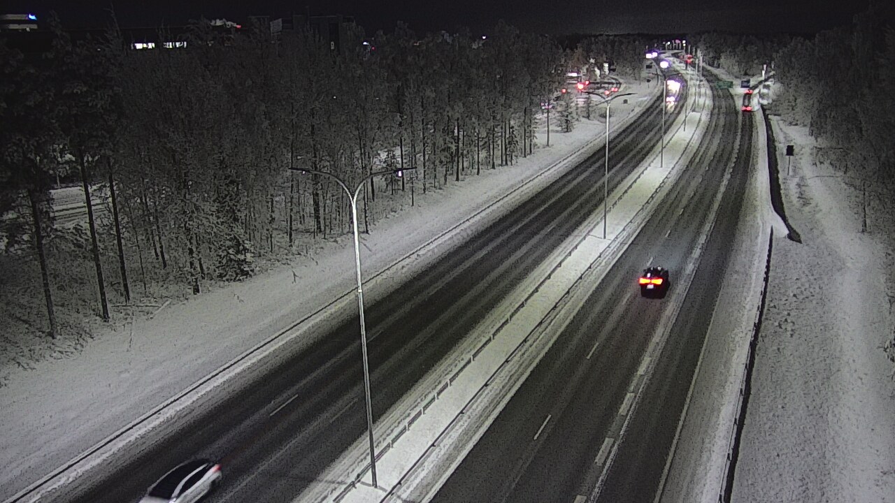 Kelikamerat Kuva Tie 4 Oulu, Kontinkangas, Oulu, Pohjois-Pohjanmaa