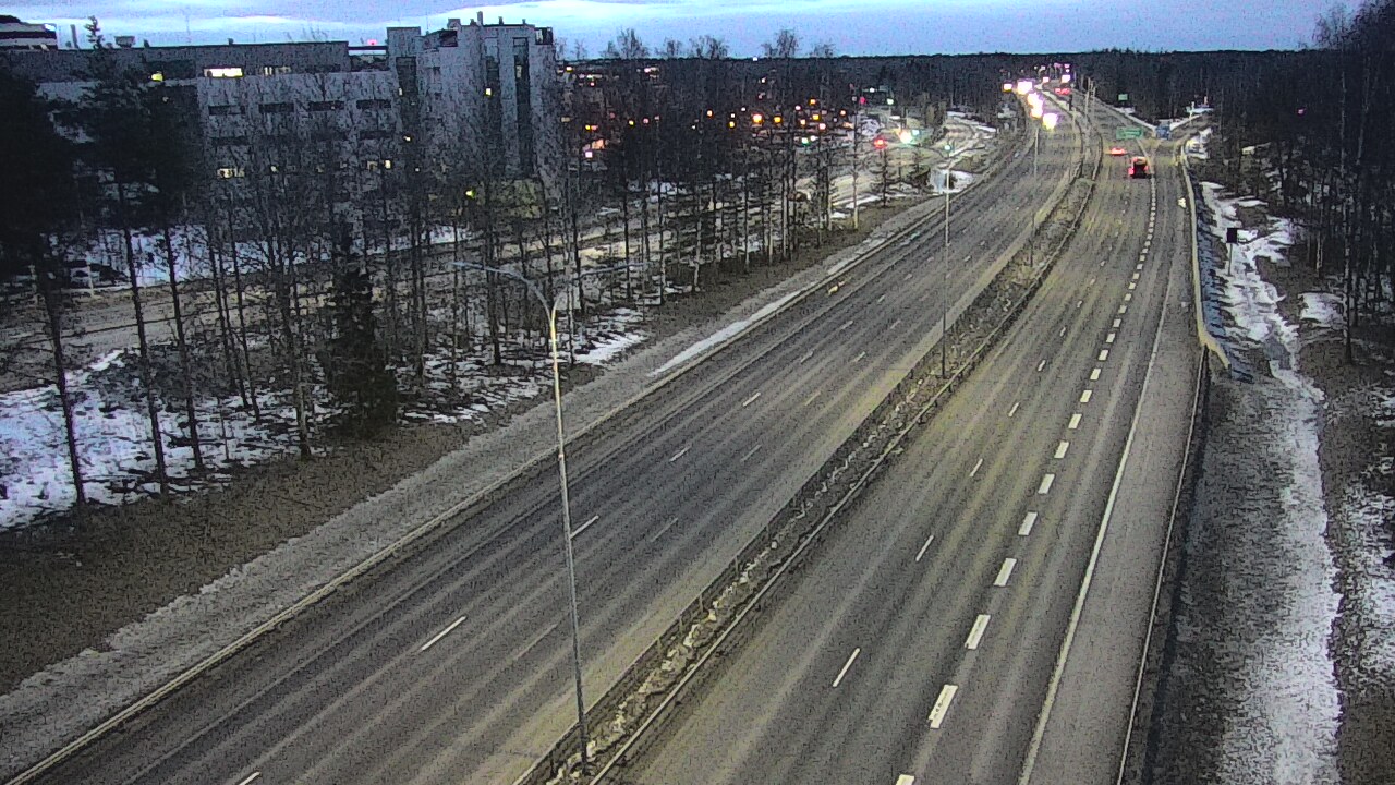 Kelikamerat Kuva Tie 4 Oulu, Kontinkangas, Oulu, Pohjois-Pohjanmaa