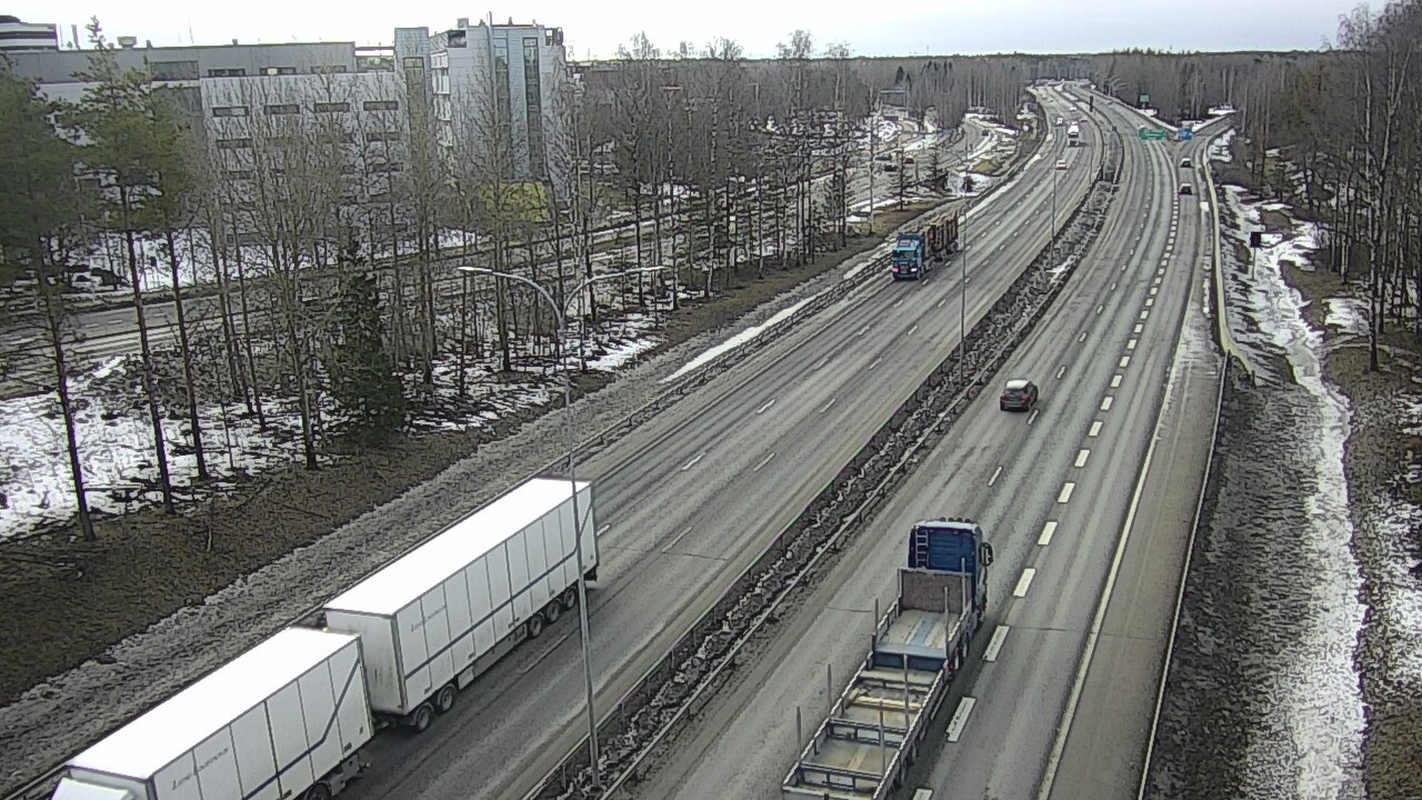 Kelikamerat Kuva Tie 4 Oulu, Kontinkangas, Oulu, Pohjois-Pohjanmaa