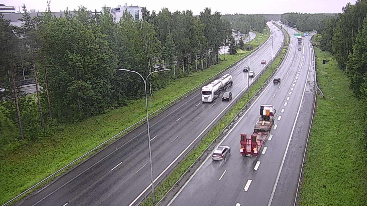 Kelikamerat Kuva Tie 4 Oulu, Kontinkangas, Oulu, Pohjois-Pohjanmaa