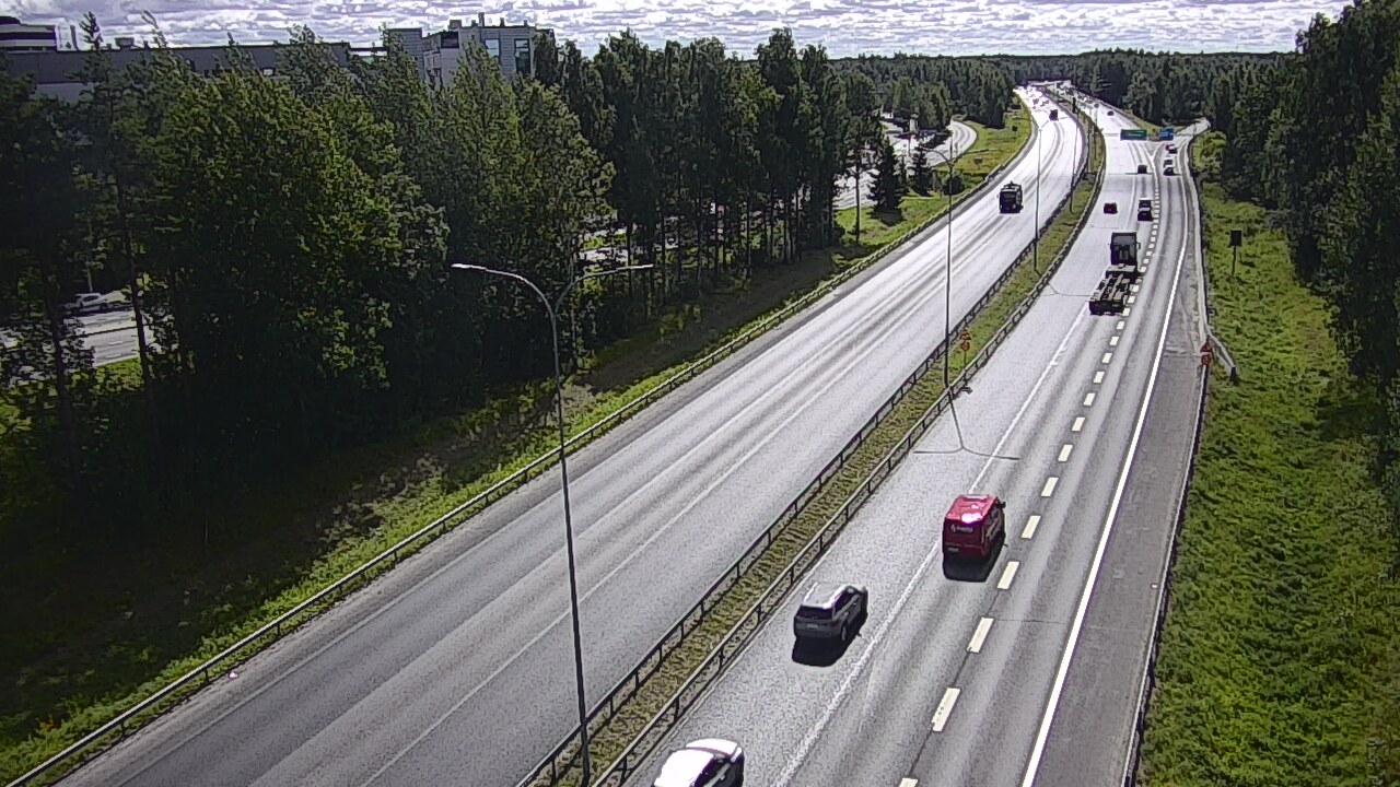 Kelikamerat Kuva Tie 4 Oulu, Kontinkangas, Oulu, Pohjois-Pohjanmaa